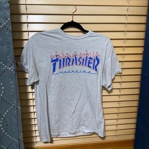 grey thrasher hoodie